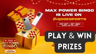 How To Play IQOO Bingo Challenge ! @iqoomaxpowerbingo screenshot 1