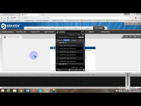 ElastixCall Centre Module