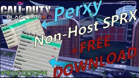 🔵BO2 PERXY NON HOST SPRX MOD MENU + FREE DOWNLOAD