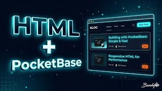 Blog juste html et Pocketbase 