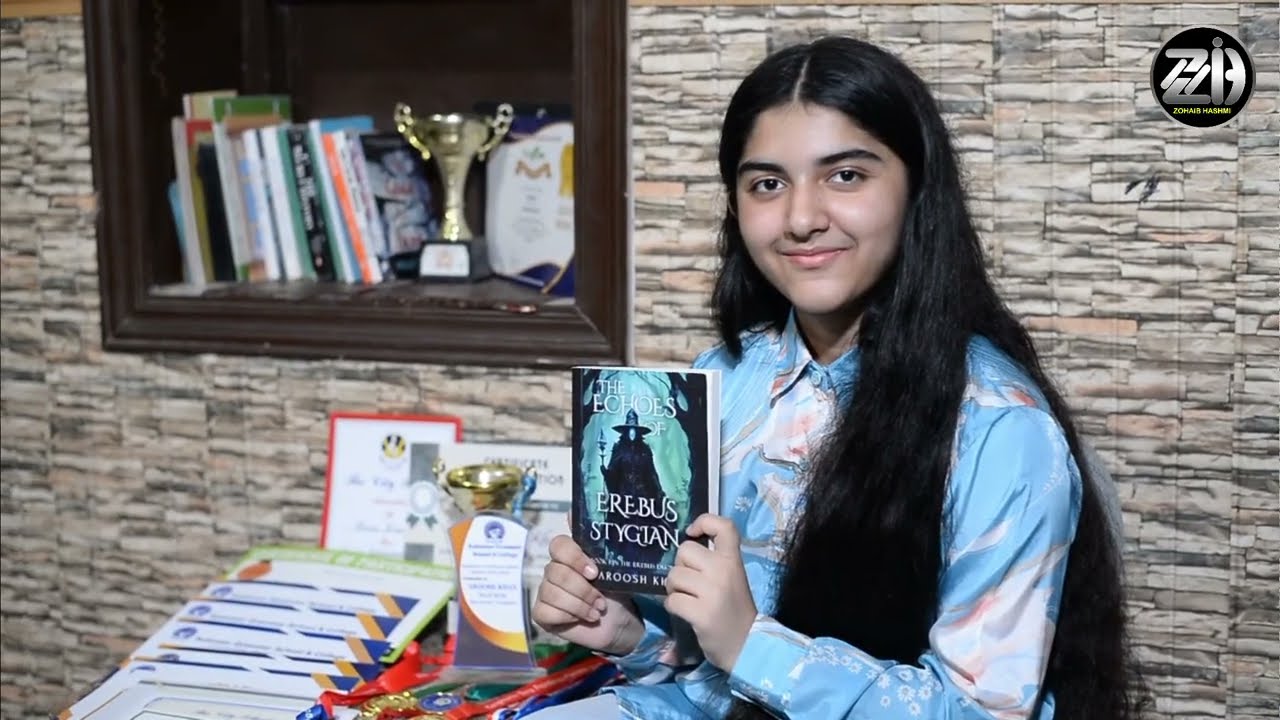 Youngest Book Writer Of Pakistan | 13 saala larki nay kitab likh di | Short Story | Zohaib Hashmi