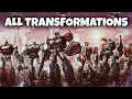 All Transformations from Transformers War For Cybertron : Siege