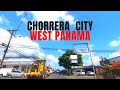 Driving Downtown - La Chorrera City West of Panama - Panama Streets
