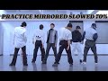 WATWING 'Shine' Dance Practice Mirrored Slowed 70%