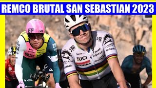 RIGOberto URAN y Remco EVENPOEL BESTIAL CLASICA SAN SEBASTIAN 2023