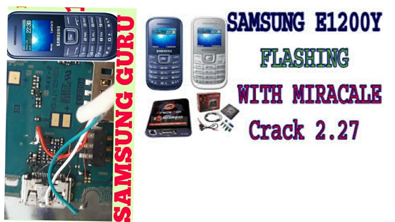 samsung gt-e1200y normal dead..fix.10000% done No Need Flashing Cable