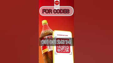 Cocacola codes Win cocacola bottle  cocacola 2025 new promo cocacola scan and win #cocacola