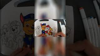 Can I Color ALL Paw Patrol Characters in Under 1 Minute?