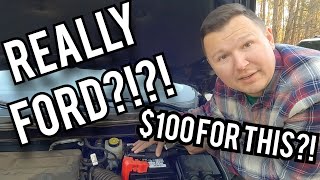 2020+ ESCAPE BATTERY Change | How to CHANGE Ford BATTERYs | Don't WASTE your MONEY!