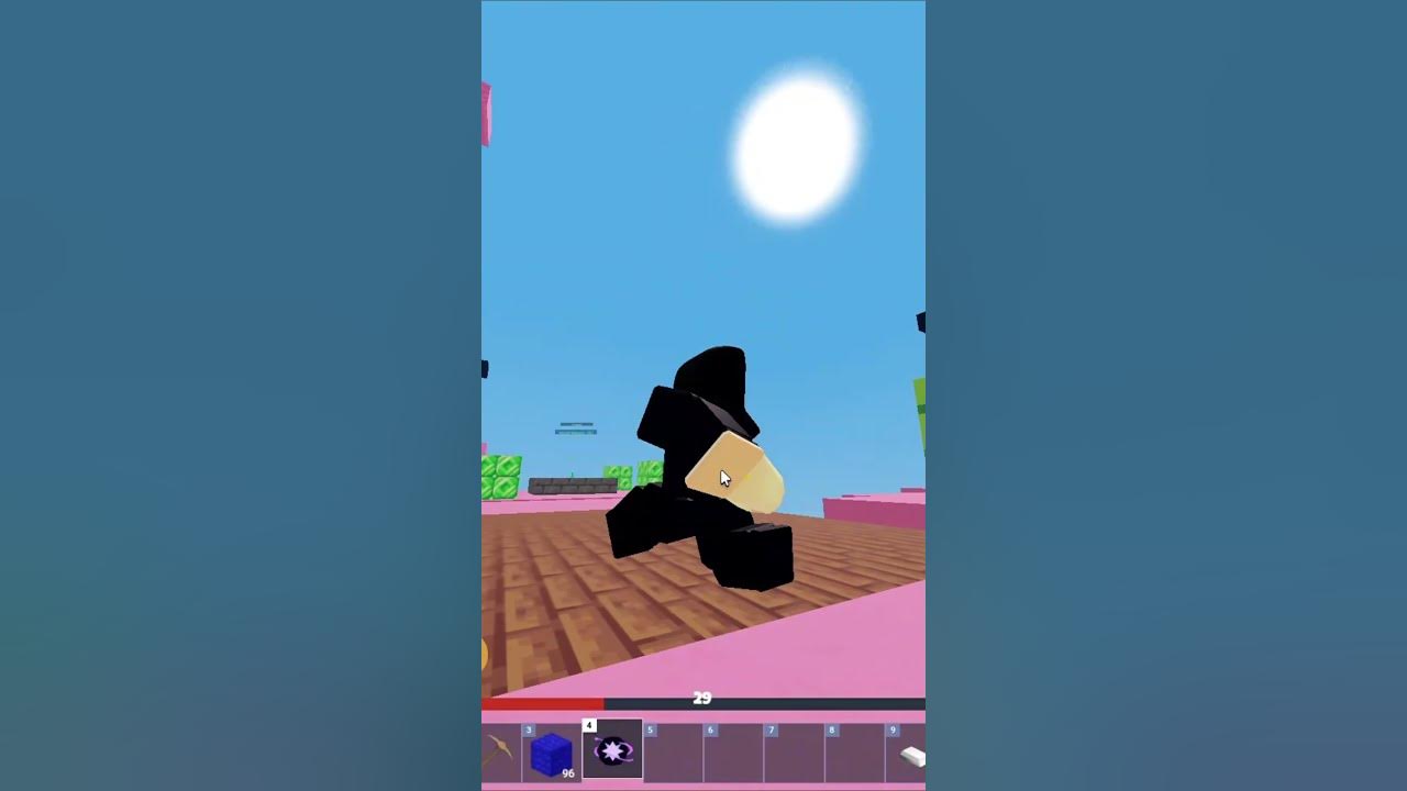 Fall damage from the void roblox bedwars youtube