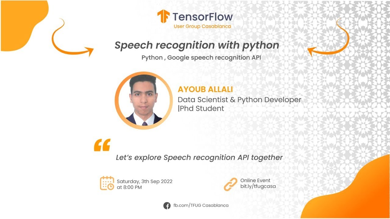 Speech recognition with python - YouTube