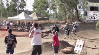 Fathers Day Race @ Orange Y BMX moto (finish line crash)