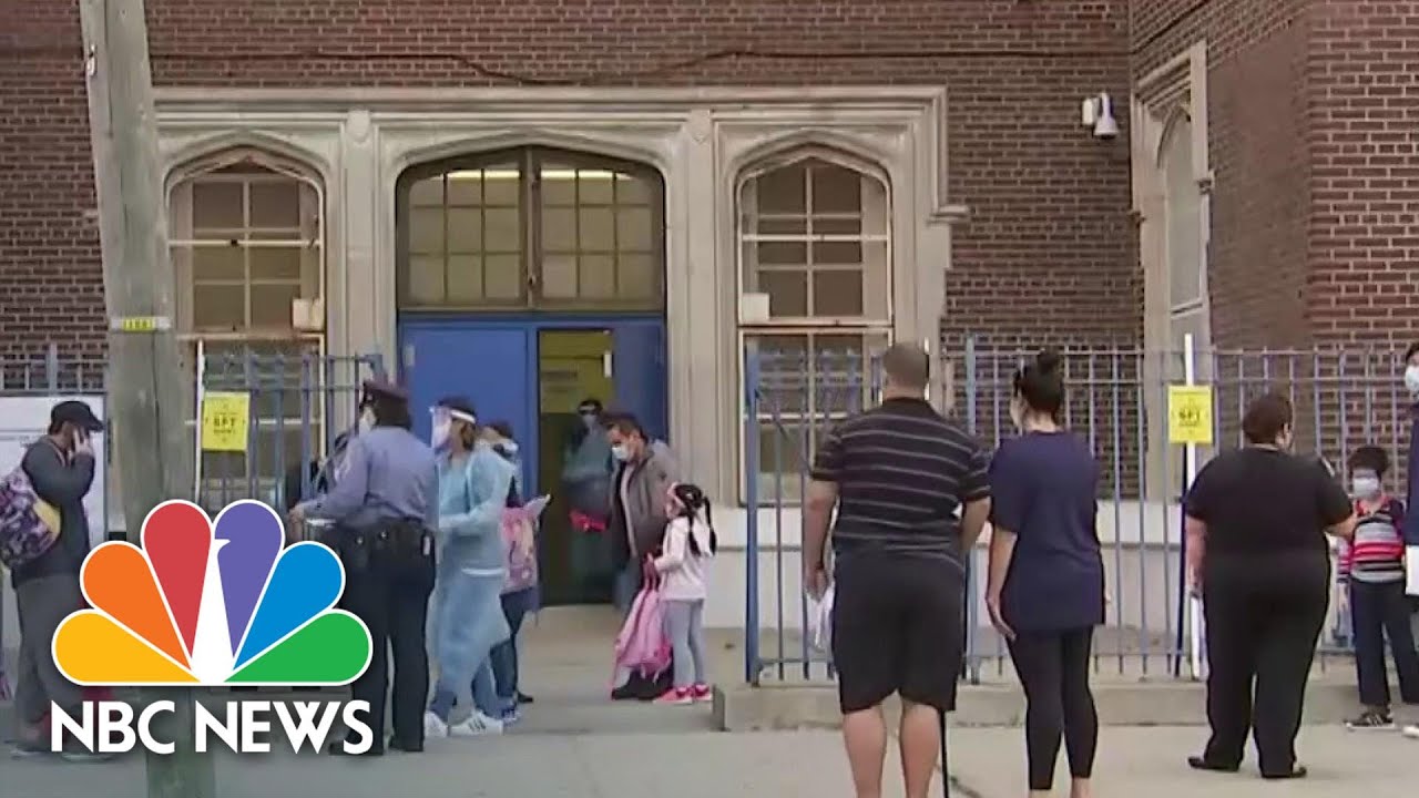 New York City School Reopenings Highlight Racial Divide In Education System | NBC News NOW