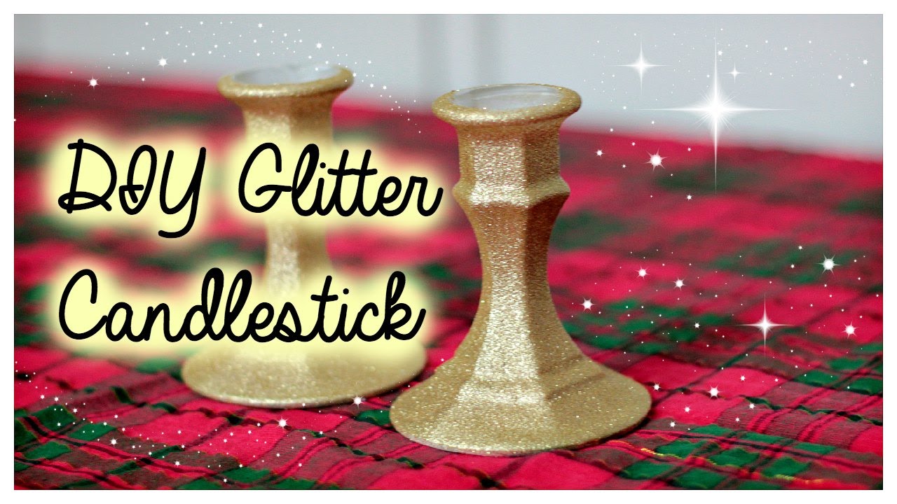 How To Make Beautiful Glitter Candles - Arali Workshops