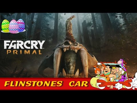 Far Cry Primal Flinstones Car Location - Far Cry Primal Easter Eggs - Flinstones Easter Egg