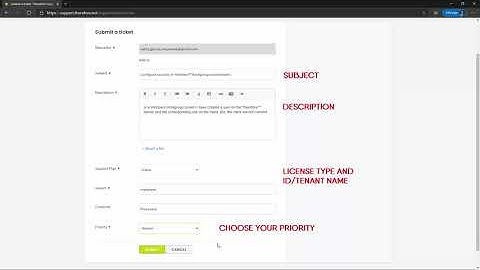 Therefore™ Helpdesk FAQ: How to Create a New Ticket