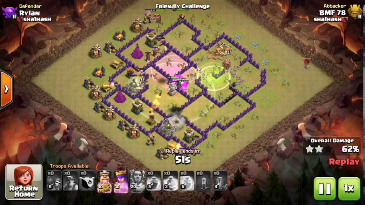 Clash Of Clans Miner Attack