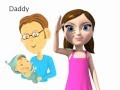 Daddy - ASL sign for Daddy - animated