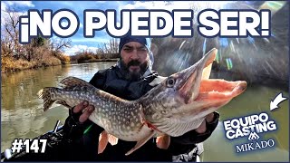 ⚠️ INCREÍBLE: Doblete de lucio y lucioperca A LA VEZ | Nunca vi algo así