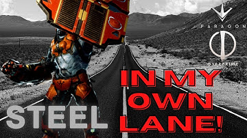 Paragon The Overprime Steel Offlane! Controller Gameplay!  Pub Stomping! Full Match Gameplay!