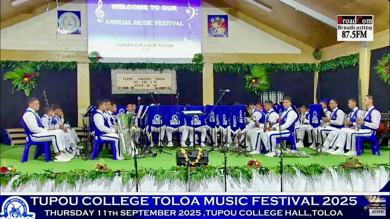 🇹🇴 Tupou College Toloa Royal Music Festival 💙