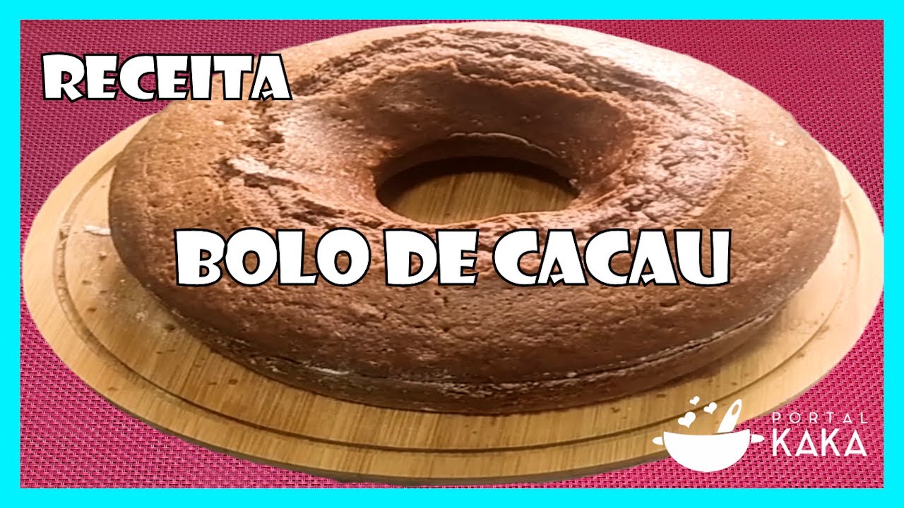 Bolo Simples de Cacau