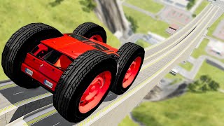 Сars High Jumping Crashes #18 - Beamng drive