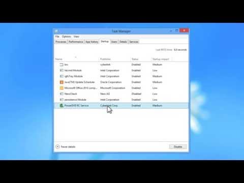 How to Disable