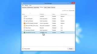 how to disable startup programs in windows 8 / 8.1