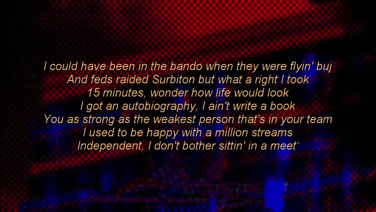 Dave God's Eye (TOP BOY) LYRICS YouTube