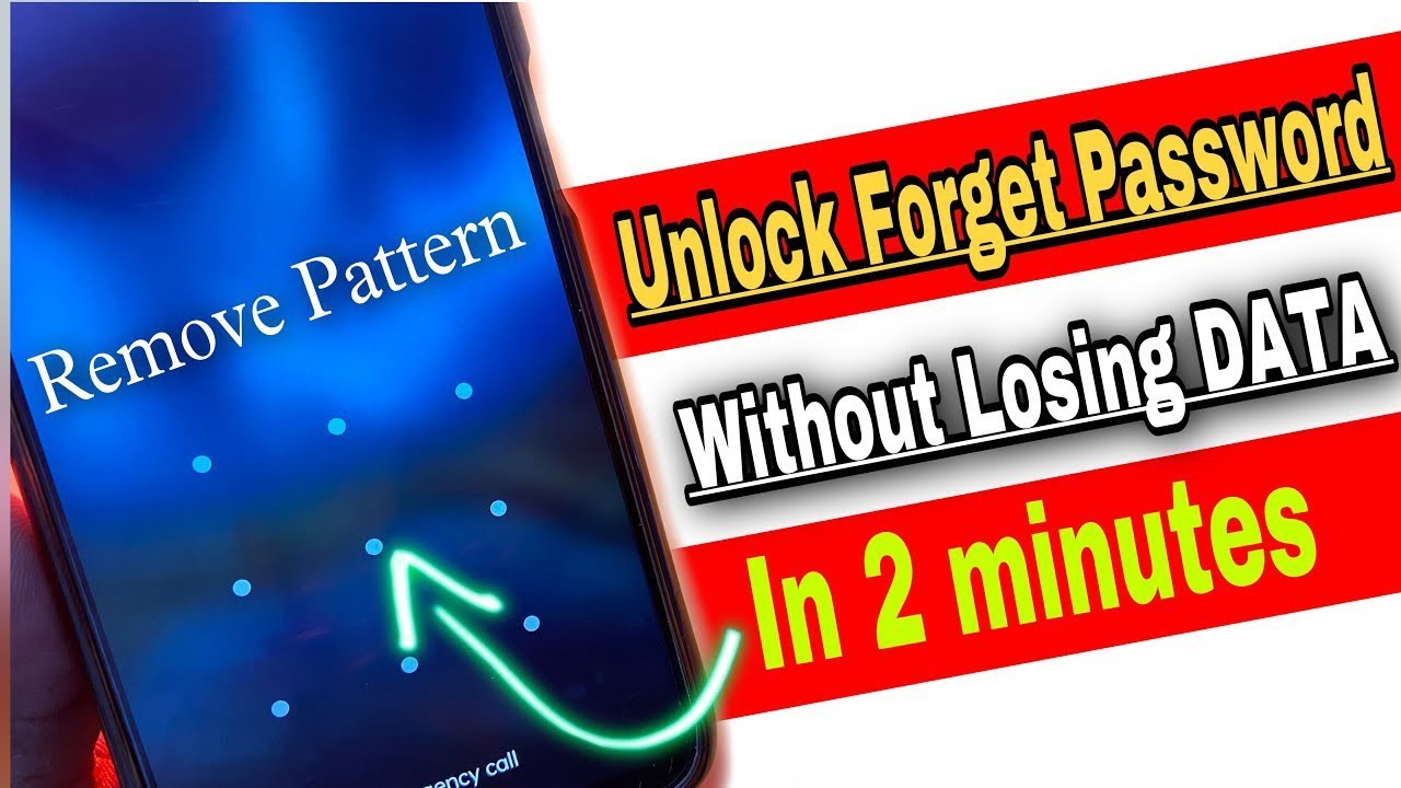How To Unlock all Forgotten Pin/Password On Android Mobile Without ...