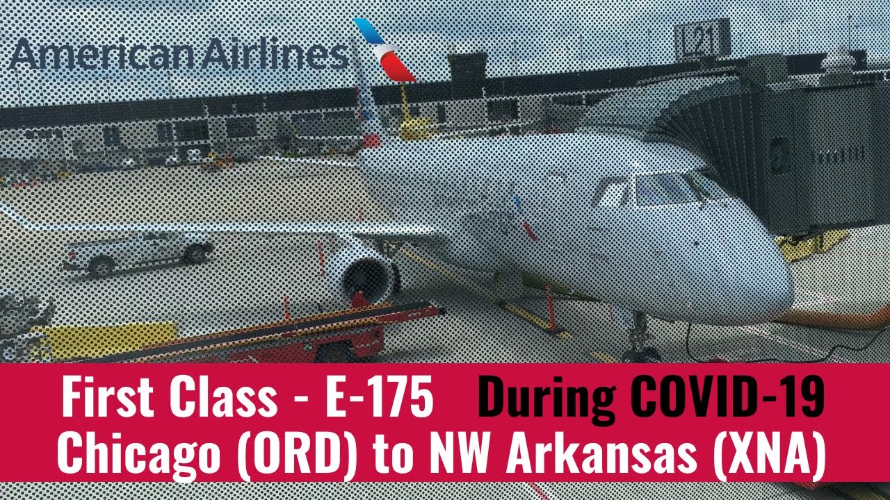 [4K] American Eagle | E-175 | First Class | Chicago (ORD) To Northwest Arkansas (XNA)