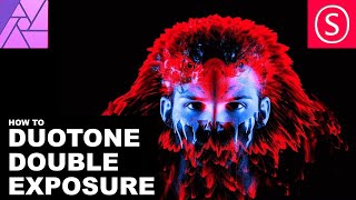 Affinity Photo - Duo-tone Double Exposure - Design Trends Tutorial screenshot 5