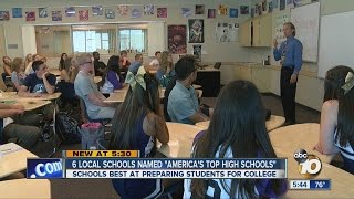 The schools that made list are considered best at preparing students
for college. ◂ san diego's news source - 10news, kgtv, delivers
latest break...