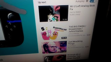 EdmacZ taught us how to fix our Joysticks on our Wii U Gamepads!