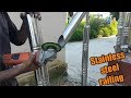 Steel railing design for balcony (Stainless steel railing)