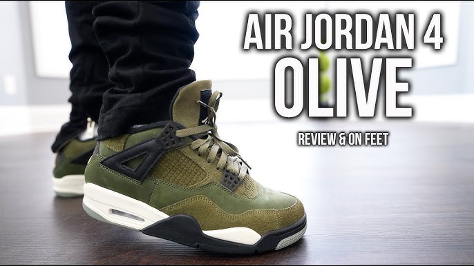 Air Jordan 4 Craft Olive 