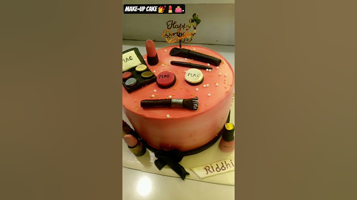 make-up theme cake 💟💗..#shorts #cake like share and subscribe for more shorts ✨💗