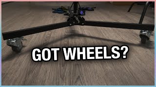C Stand Wheels, Light Stand Wheels, and Tripod Wheels