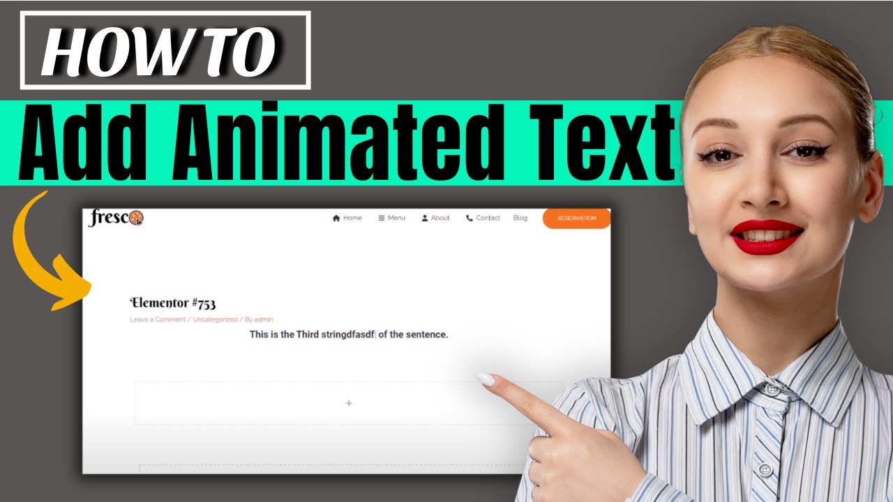 How to add animated text in elementor (2026)