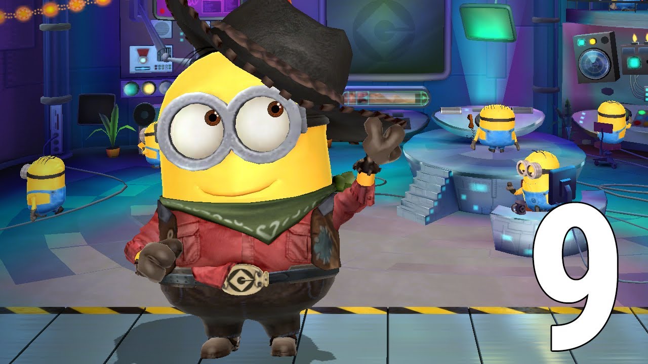 Minion Rush Gameplay Part 9 - Lucy and Cowboy Minion Daily Challenge 2023 (iOS/Android)