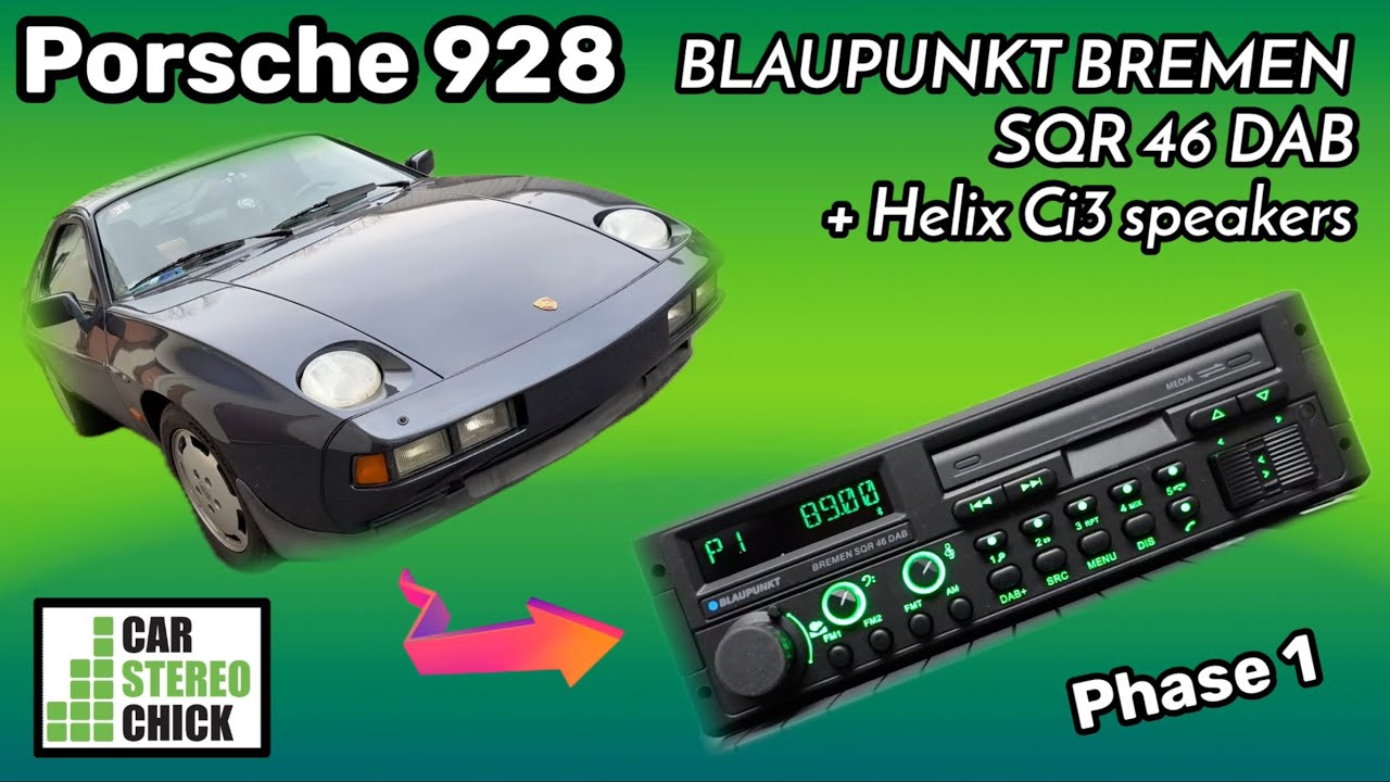 ポルシェラジオ Porsche BLAUPUNKT 1980-1998 Porsche 911 Blaupunkt
