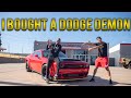 @tallguycarreviews convinced me to buy a DODGE DEMON😈.