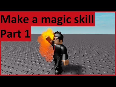 How To Make A Magic Skill For Mobile And Pc On Roblox Part 1 Youtube - roblox create a magic game