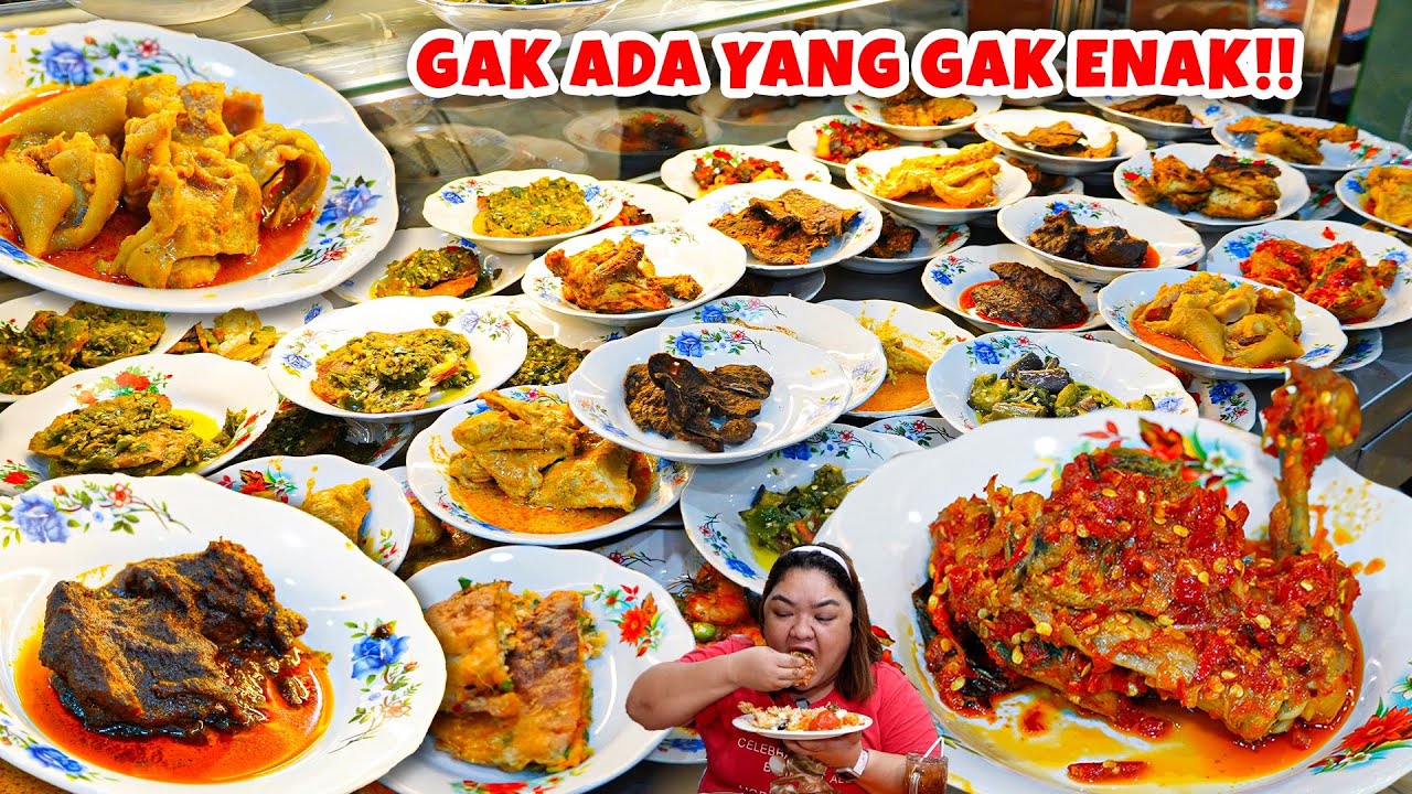 AUTO KALAP!! RUMAH MAKAN PADANG ENAK VERSI SEPARUH AKU LEMAK!!
