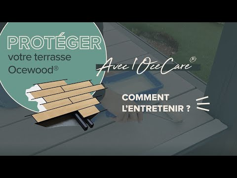 Comment appliquer de l'OcéCare sur des lames composites ? Océwood®