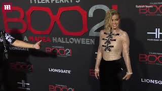All tied up! Carmen Electra arrives at Boo 2! A Madea Halloween