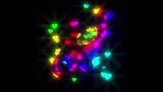 Cosmoglaze Rainbow Particles