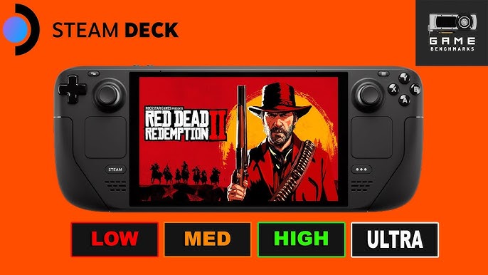 Red Dead Redemption 2 - Steam Deck Gameplay #1 - The Old West! 