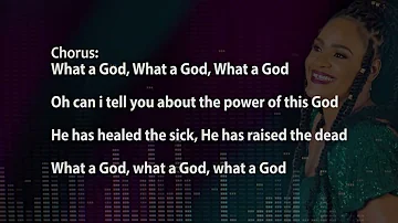Golda Mcfarlane What a God (Lyric Video)